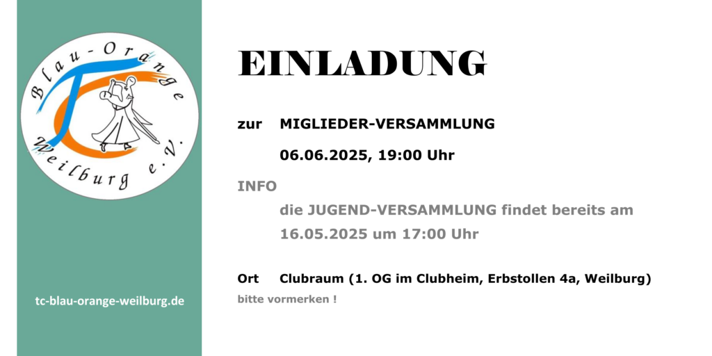 Mitglieder-Versammlung 2025 am 06.06.2025