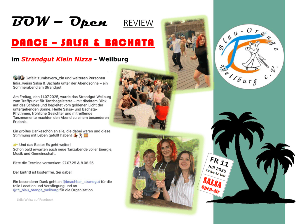 Impressionen vom letzten BOW-Open im Strandgut am 11.07.2025