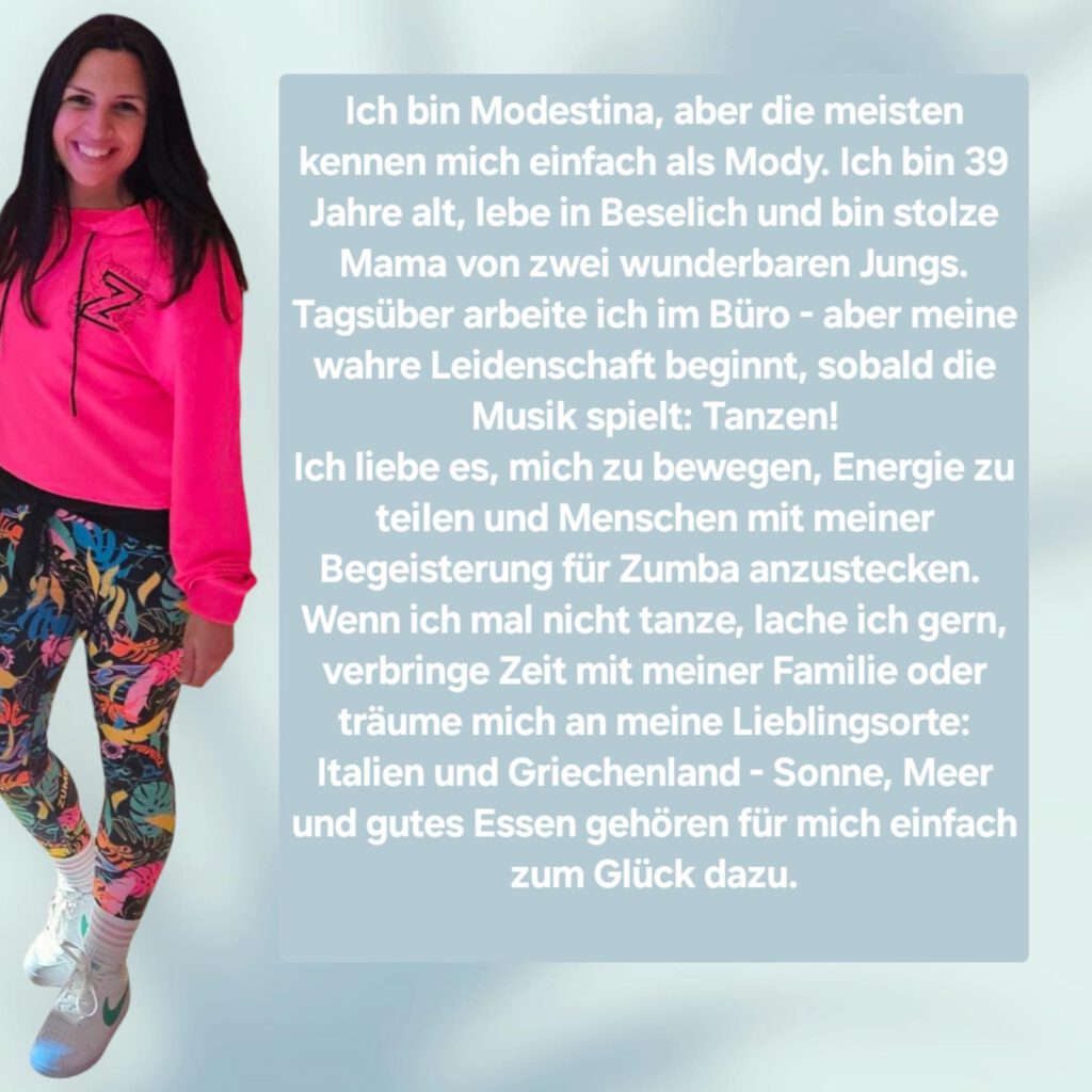 Modestina Bormetti - (BOW) Info-Flyer
Zumba-Power ab DO, 13.11.2025